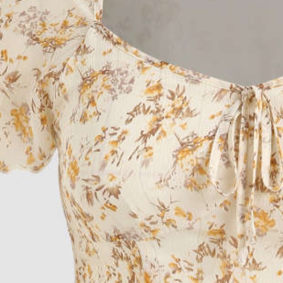 Cider Curve Ditsy Floral Mini Dress Size 4X (US Size 20) - Picture 2 of 5